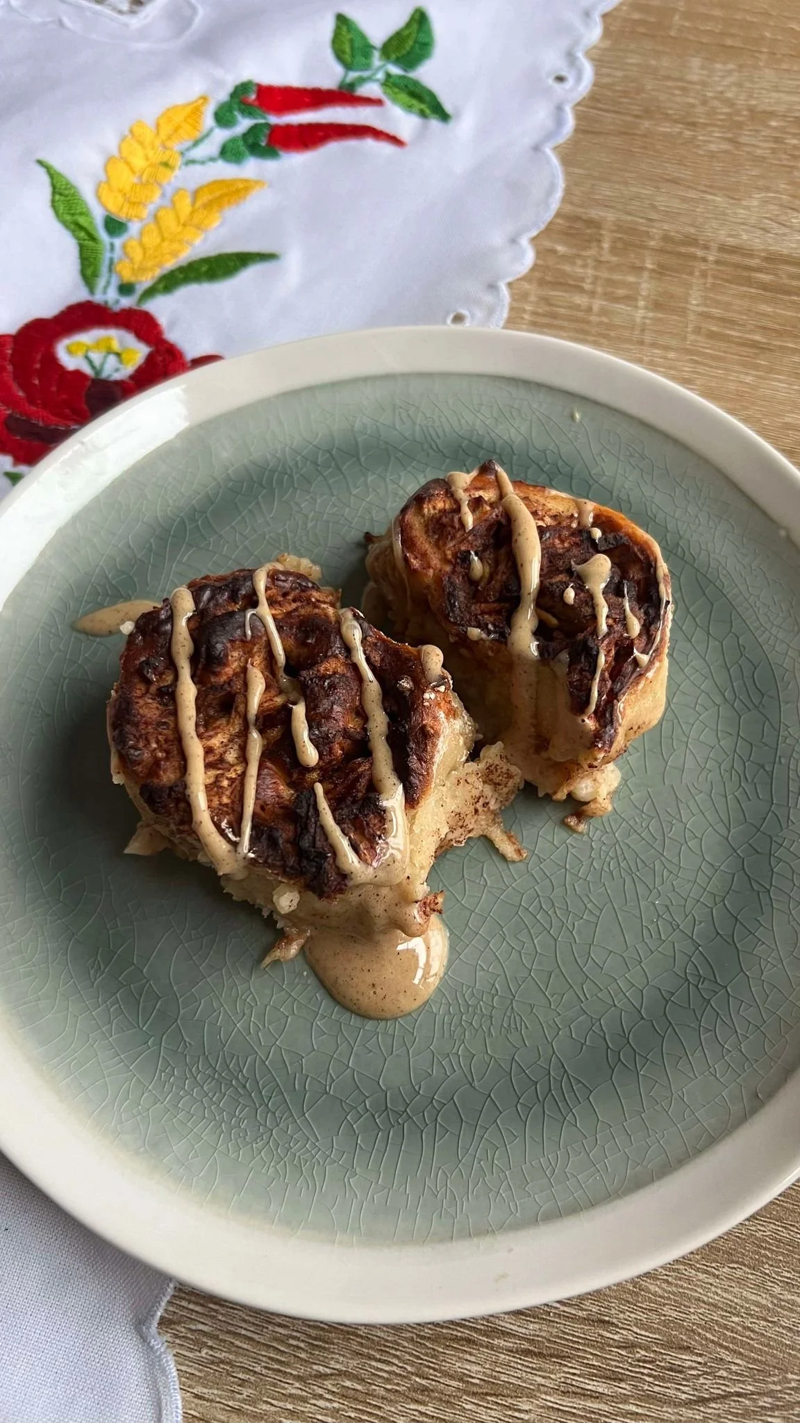 Almás-fahéjas fehérjés csiga