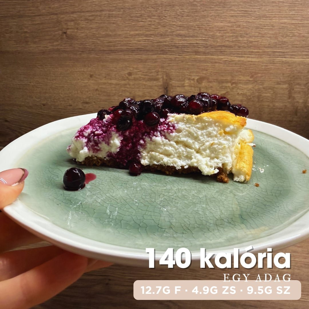 Citromos-Áfonyás sajttorta