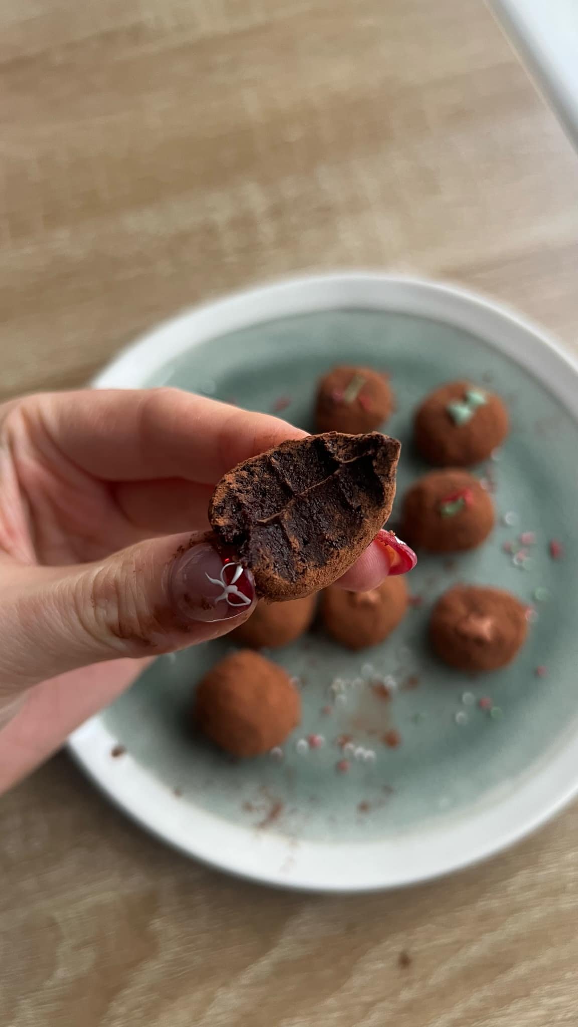 Csokis trufflegolyók