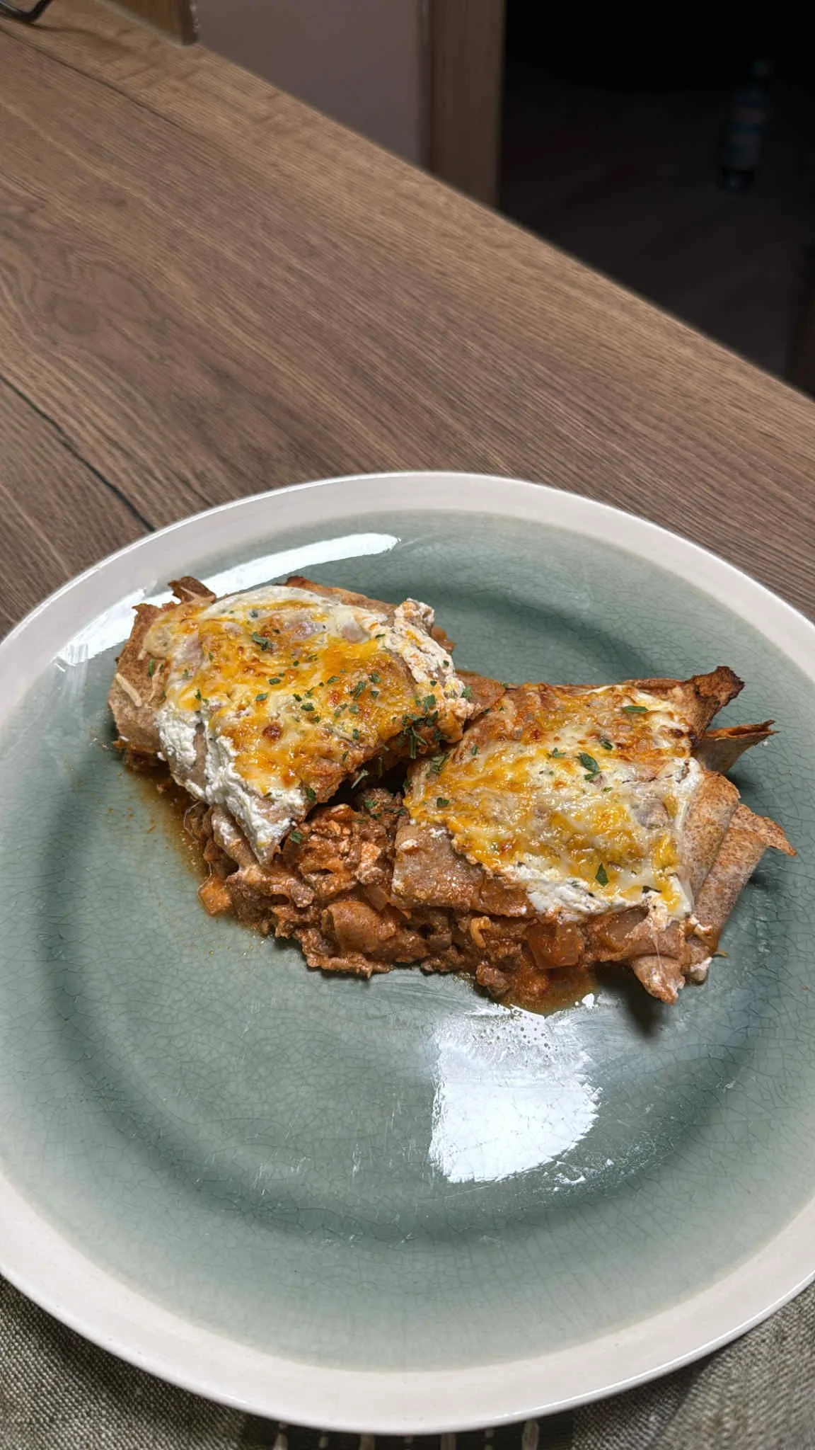 Lasagne enchiladas