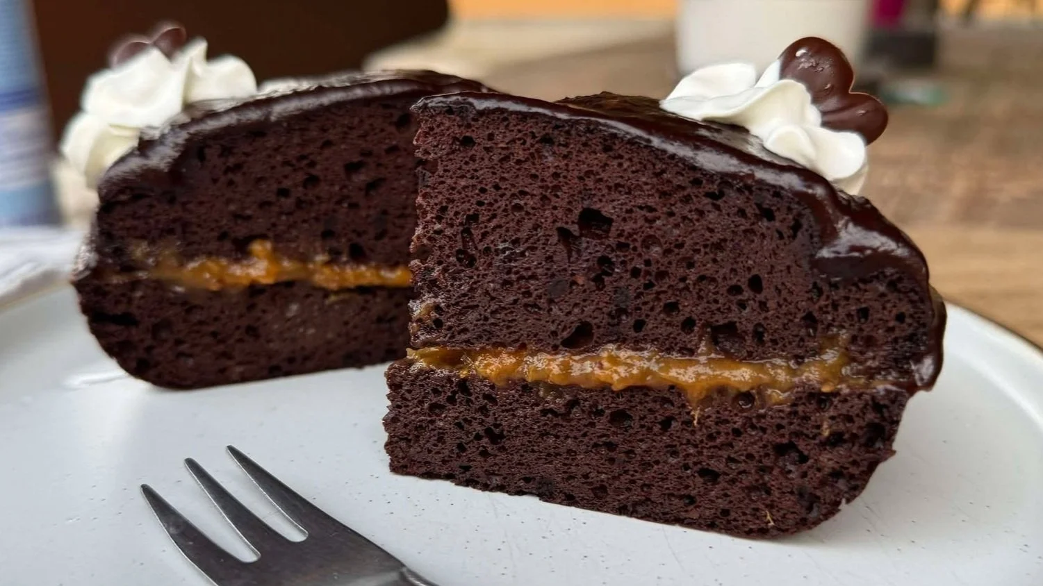 Lisztmentes ‘sacher torta’