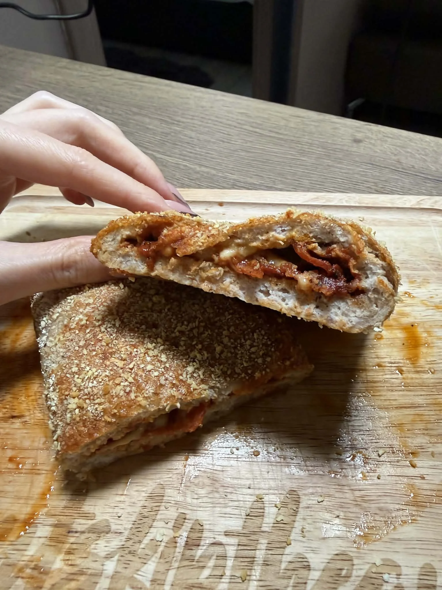 Pizzás töltött hús