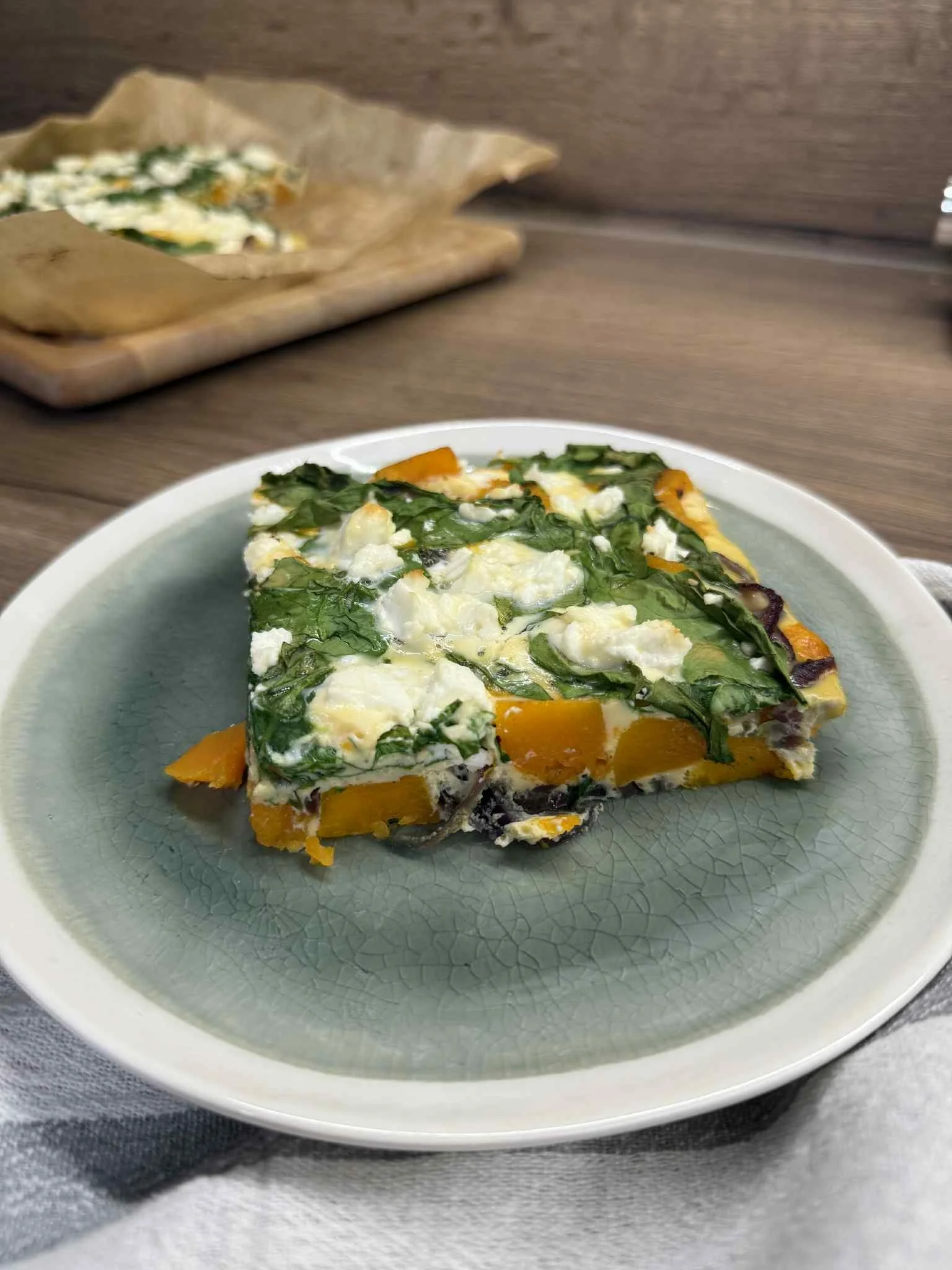 Sütőtökös őszi frittata