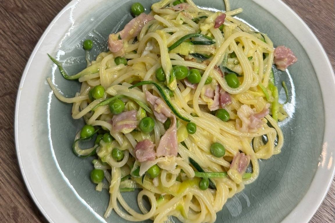 Tavaszi carbonara