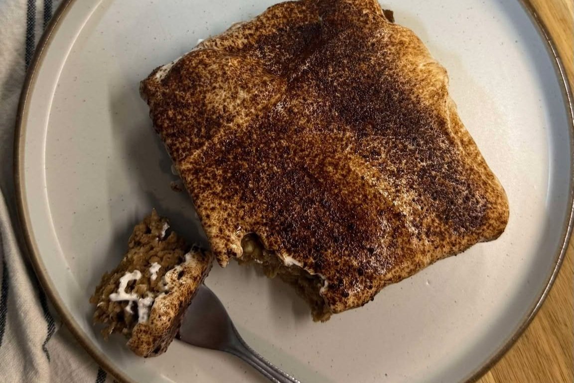 Tiramisu sült zabkása