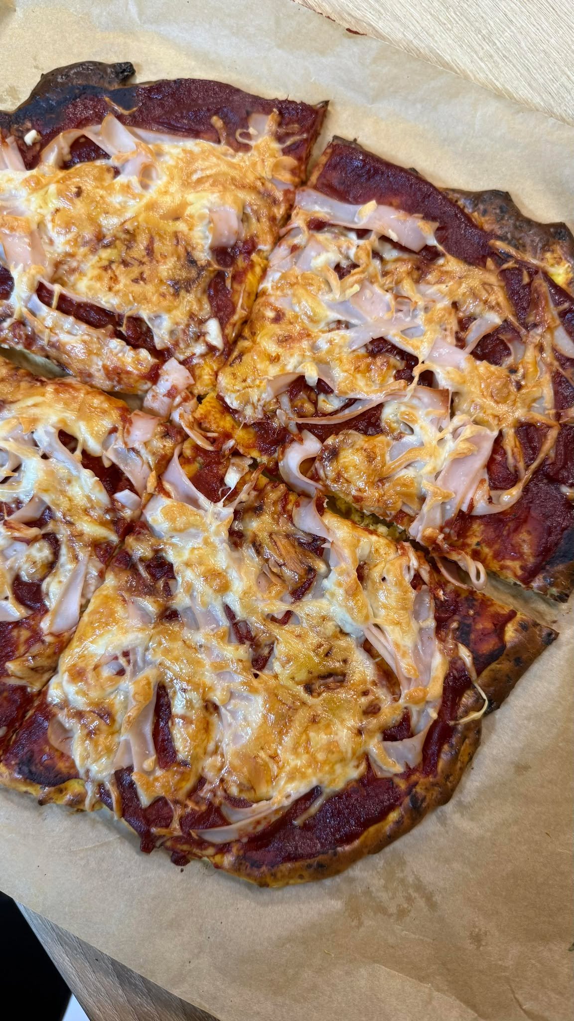 Túró alapú pizza